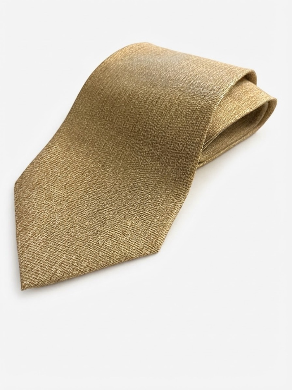 Vintage Gold SILK Tie